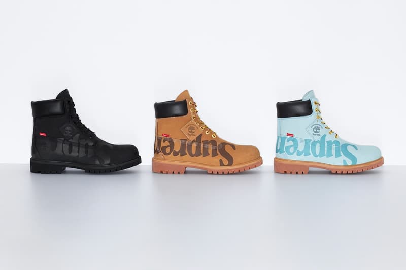 Supreme x Timberland 2020 最新秋冬聯名系列正式登場