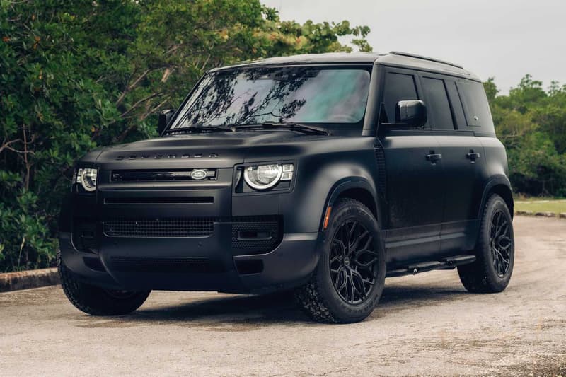 Vossen Wheels 打造 Land Rover Defender 極緻暗黑改裝車款