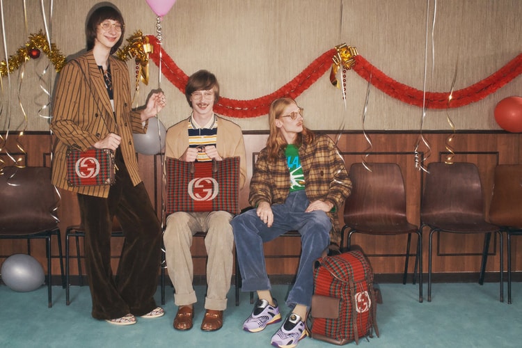 GUCCI 舉辦的一場復古辦公室派對