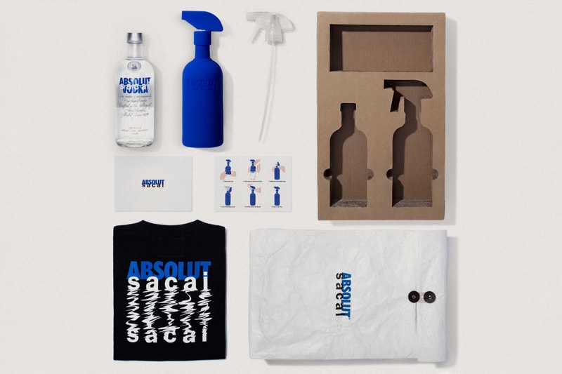 ABSOLUT. 攜手 sacai 打造全新聯名限定套裝