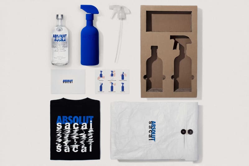 ABSOLUT. 攜手 sacai 打造全新聯名限定套裝