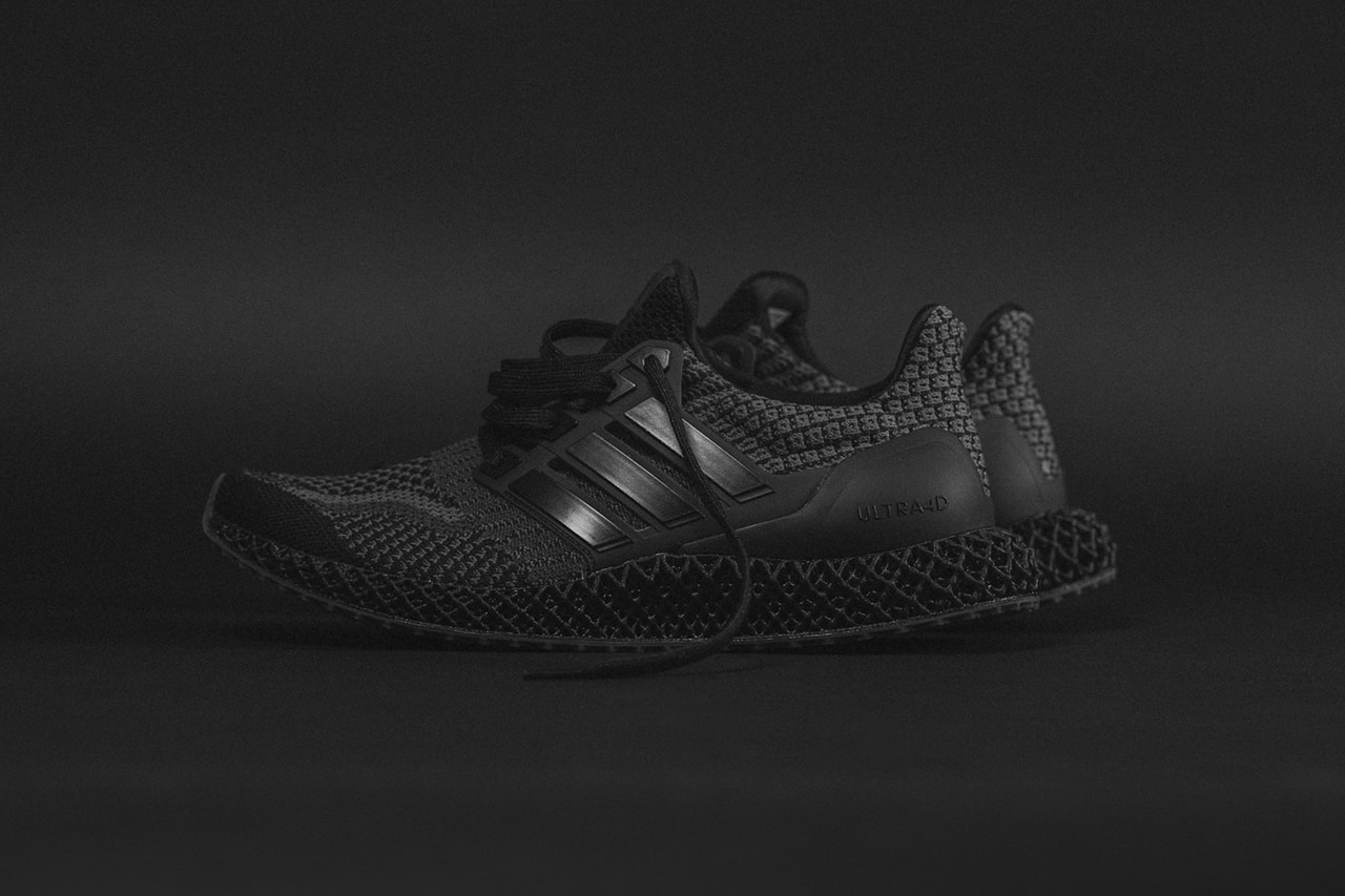 adidas Ultra4D 5.0 全新黑灰配色「Core Black / Carbon」正式發佈