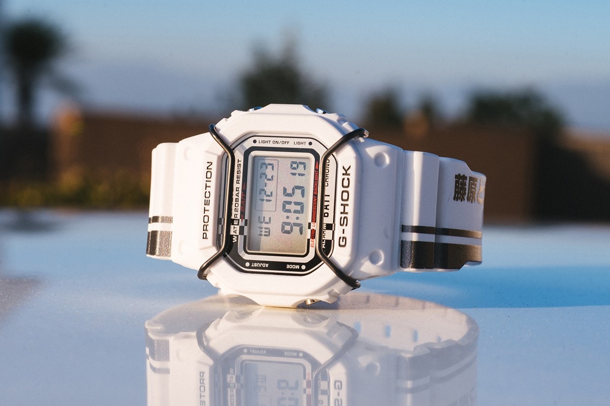BAIT 攜手 G-Shock 打造全新「頭文字 D」聯乘 DW-5600 錶款