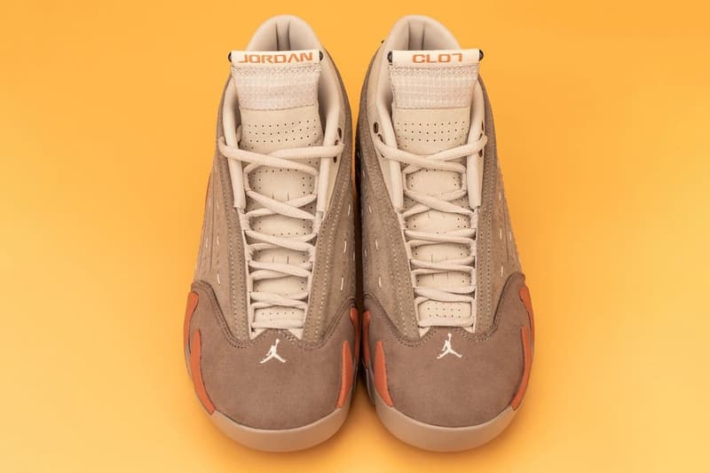 CLOT x Jordan Brand Air Jordan 14 Low 最新聯名鞋款高清近賞圖輯曝光