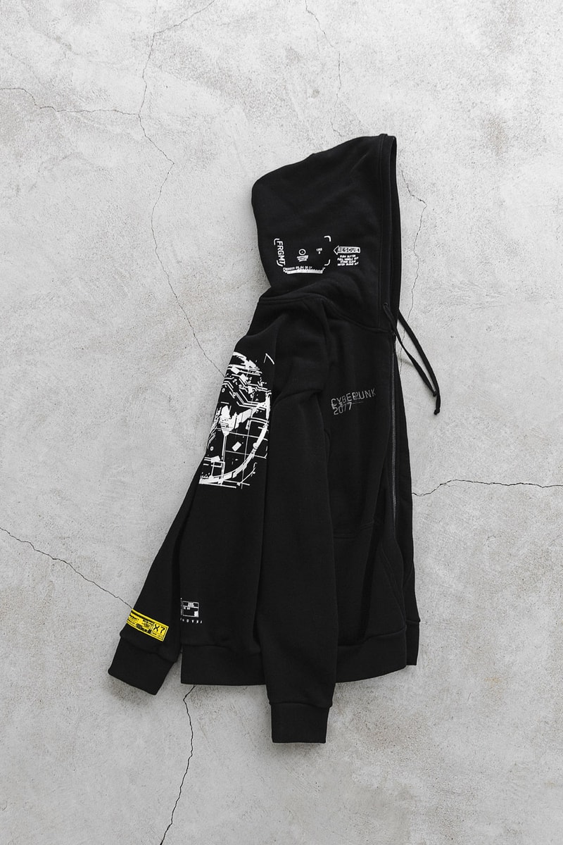 HBX 上架情報：fragment design x《Cyberpunk 2077》最新聯名系列