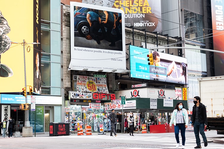 跨國廣告公司拒絕刊登紐約藝術家 Don Perlis「 FLOYD 」作品