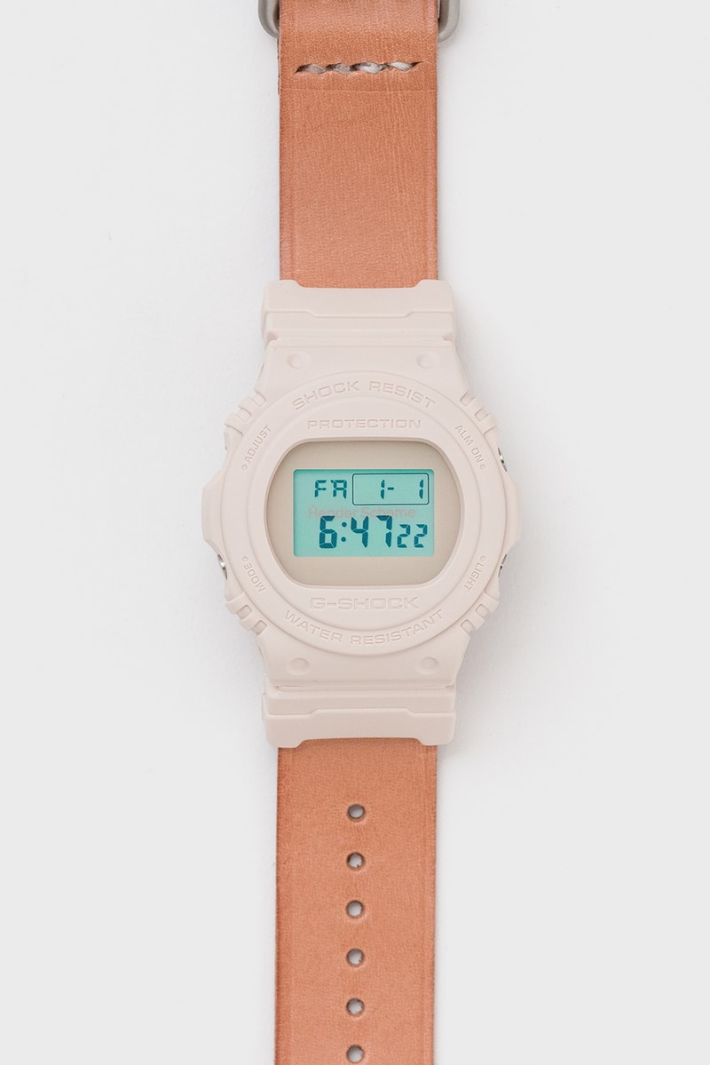 Hender Scheme 攜手 G-SHOCK 打造最新聯名 DW-5750 錶款