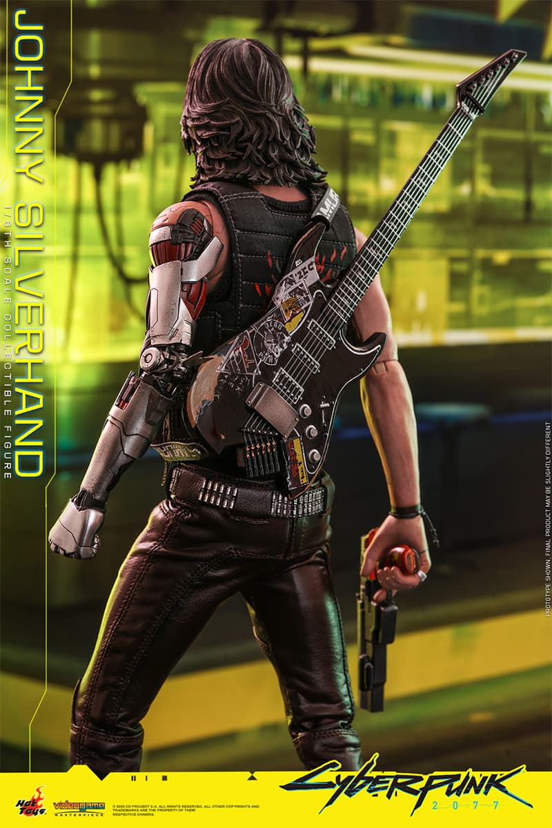 Hot Toys 推出 1:6 尺寸《Cyberpunk 2077》Johnny Silverhand 可動公仔
