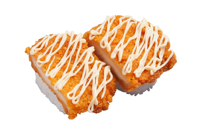 日本連鎖迴轉壽司 Kappa Sushi 推出全新「炸雞」握壽司