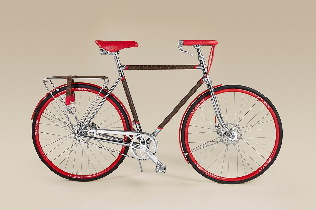 Louis Vuitton 攜手 Maison TAMBOITE 打造全新奢華腳踏車「LV Bike」