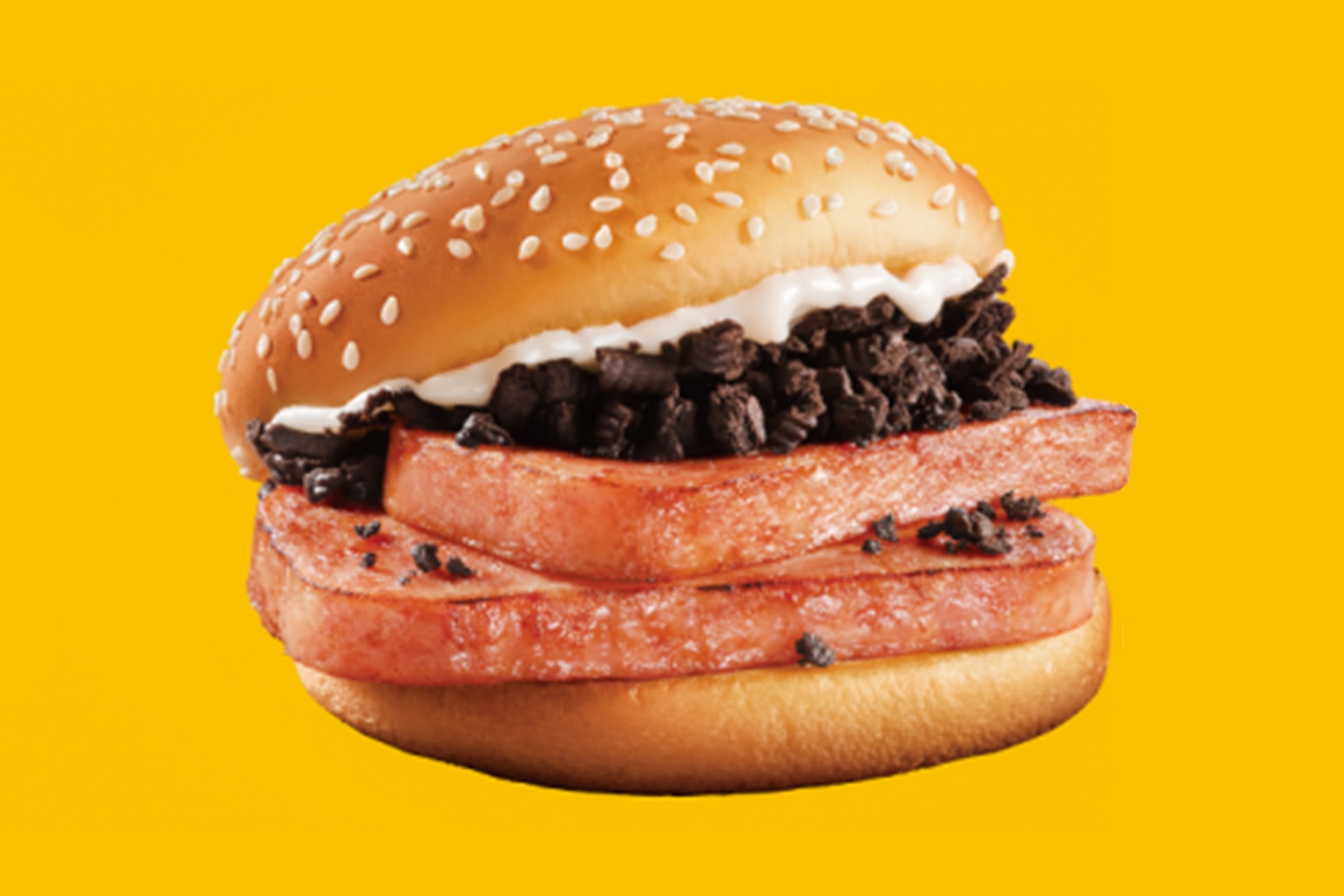 中國 McDonald’s 推出期間限定「OREO x SPAM 午餐肉」漢堡