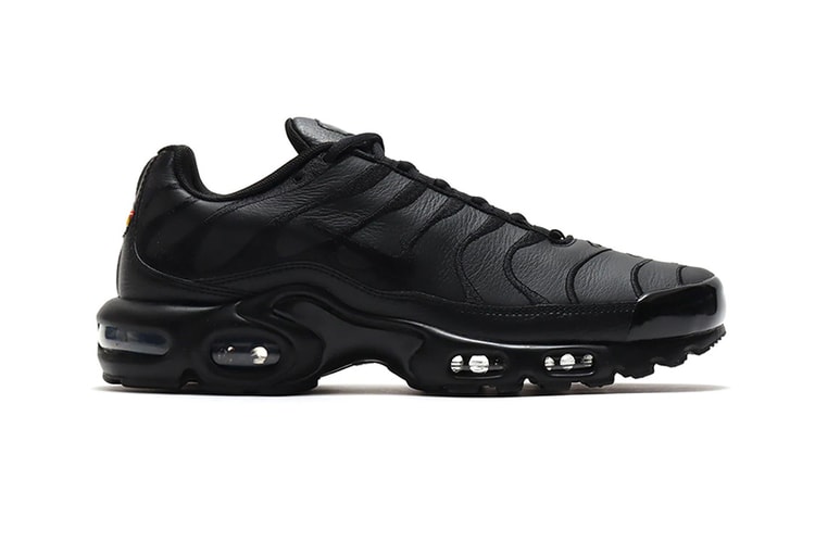 Nike Air Max Plus 推出全新皮革版本「Triple Black」配色