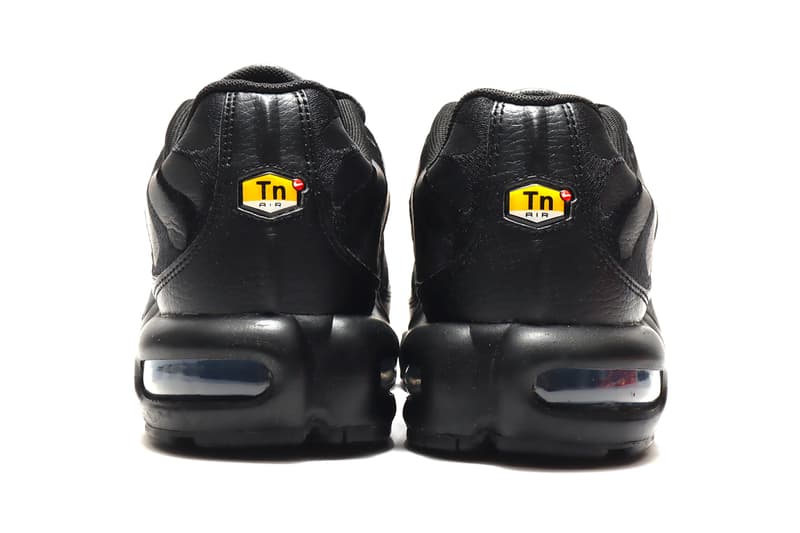 Nike Air Max Plus 推出全新皮革版本「Triple Black」配色