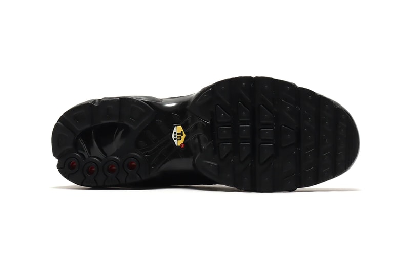 Nike Air Max Plus 推出全新皮革版本「Triple Black」配色