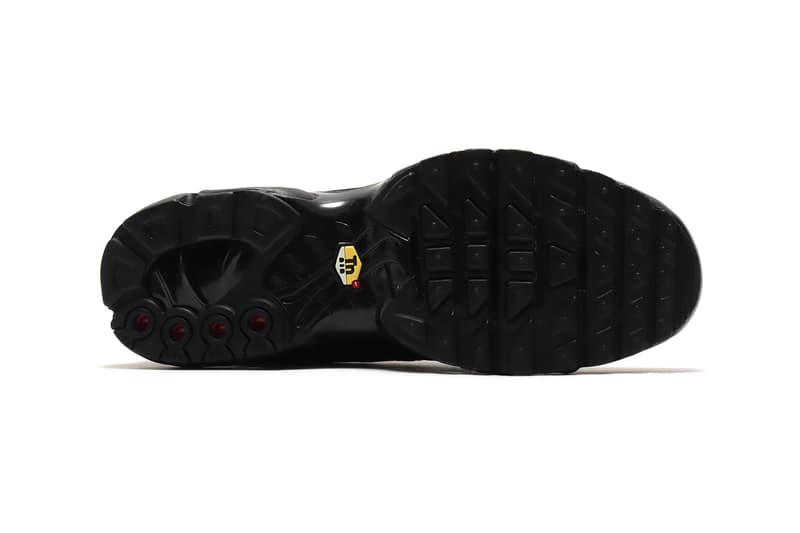 Nike Air Max Plus 推出全新皮革版本「Triple Black」配色