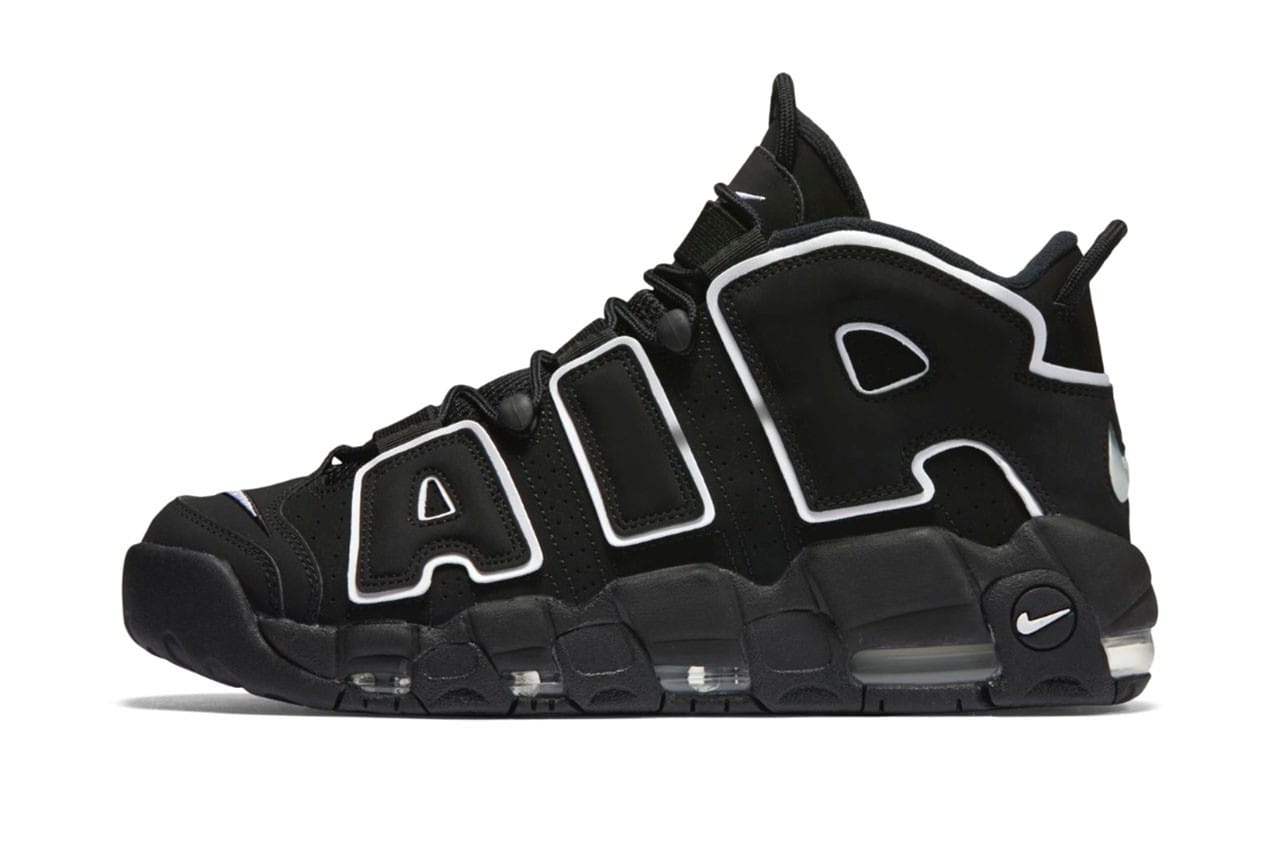 Nike Air More Uptempo 經典OG 黑白配色即 