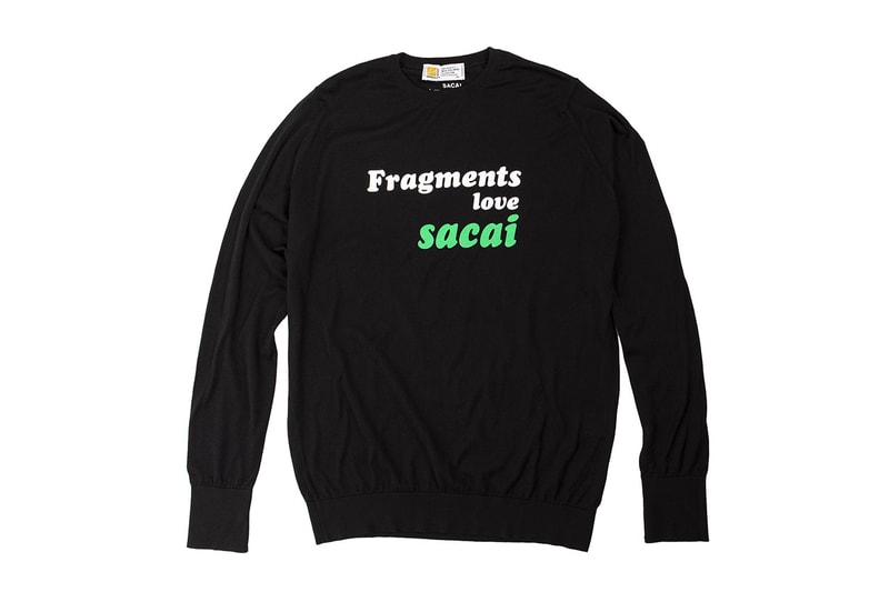 sacai x fragment design 全新聯乘系列正式發佈