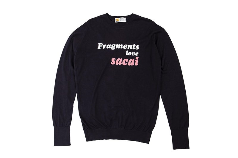 sacai x fragment design 全新聯乘系列正式發佈