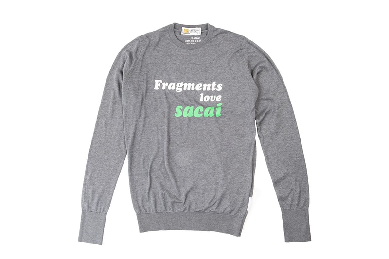 sacai x fragment design 全新聯乘系列正式發佈