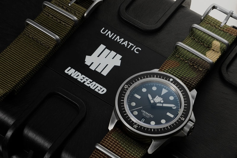 UNDEFEATED 攜手 Unimatic 推出全新 Modello Uno 潛水錶