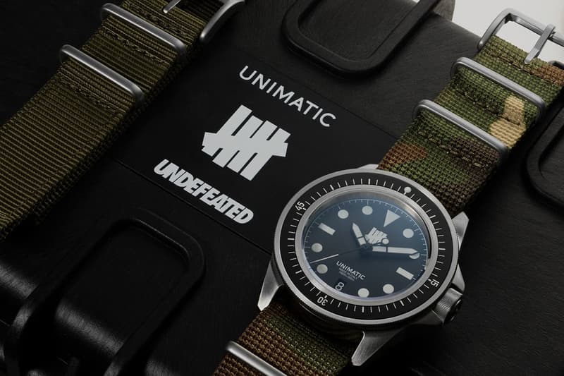 UNDEFEATED 攜手 Unimatic 推出全新 Modello Uno 潛水錶