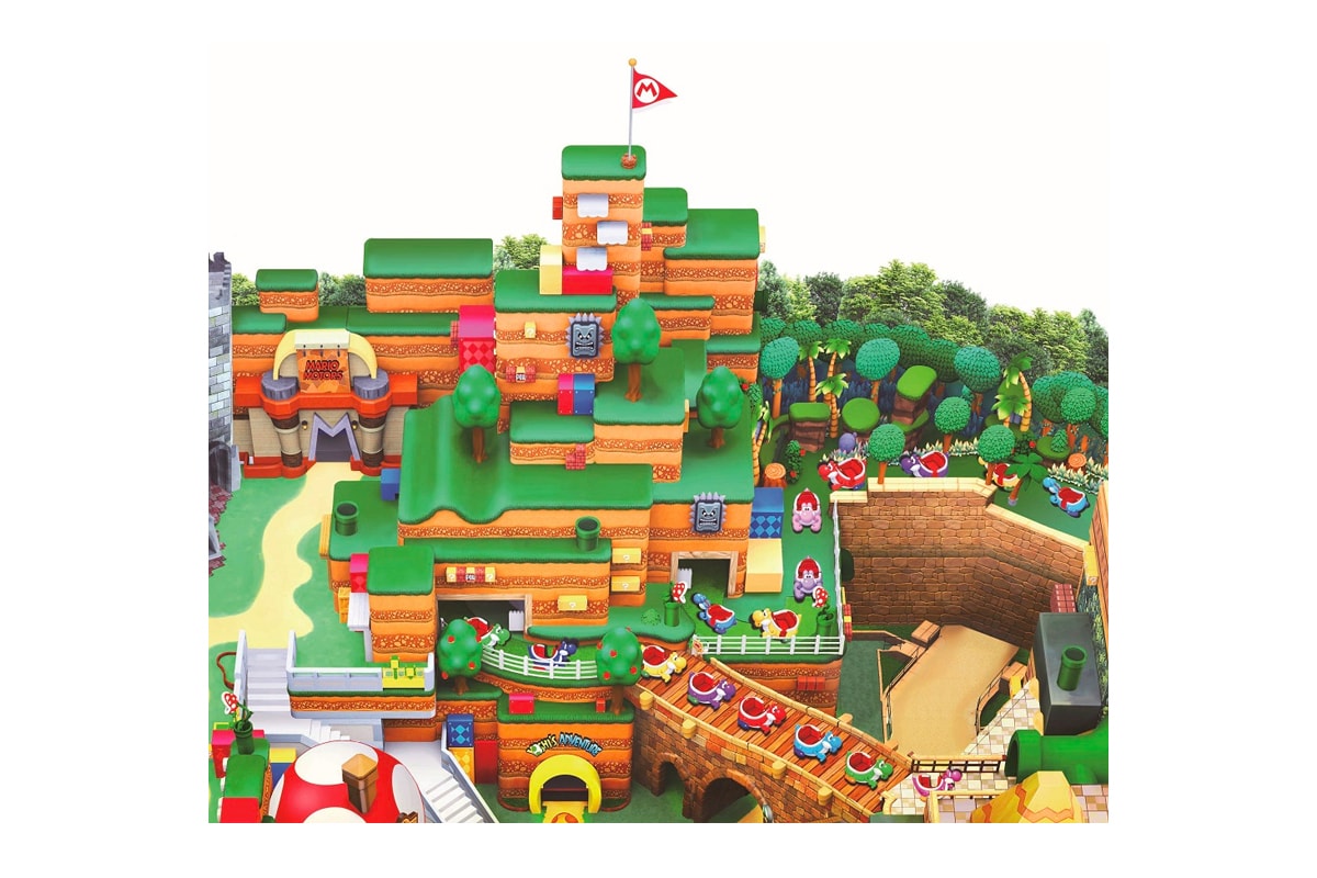 日本環球影城「Super Nintendo World™」全新主題樂園地圖率先曝光