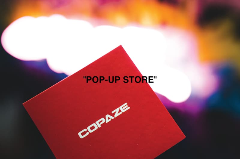 COPAZE 開設香港首個 POP-UP 期間限定店舖