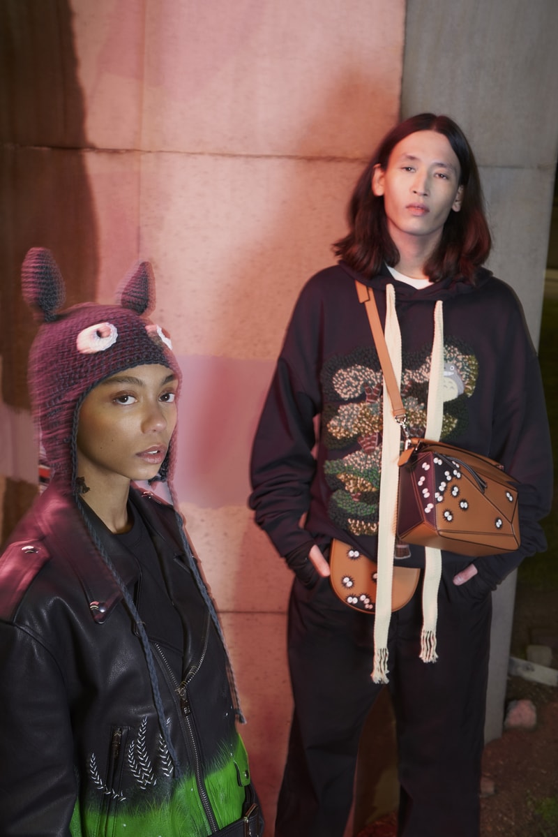 奇幻戶外世界重現於 LOEWE 聯乘《龍貓》膠囊系列