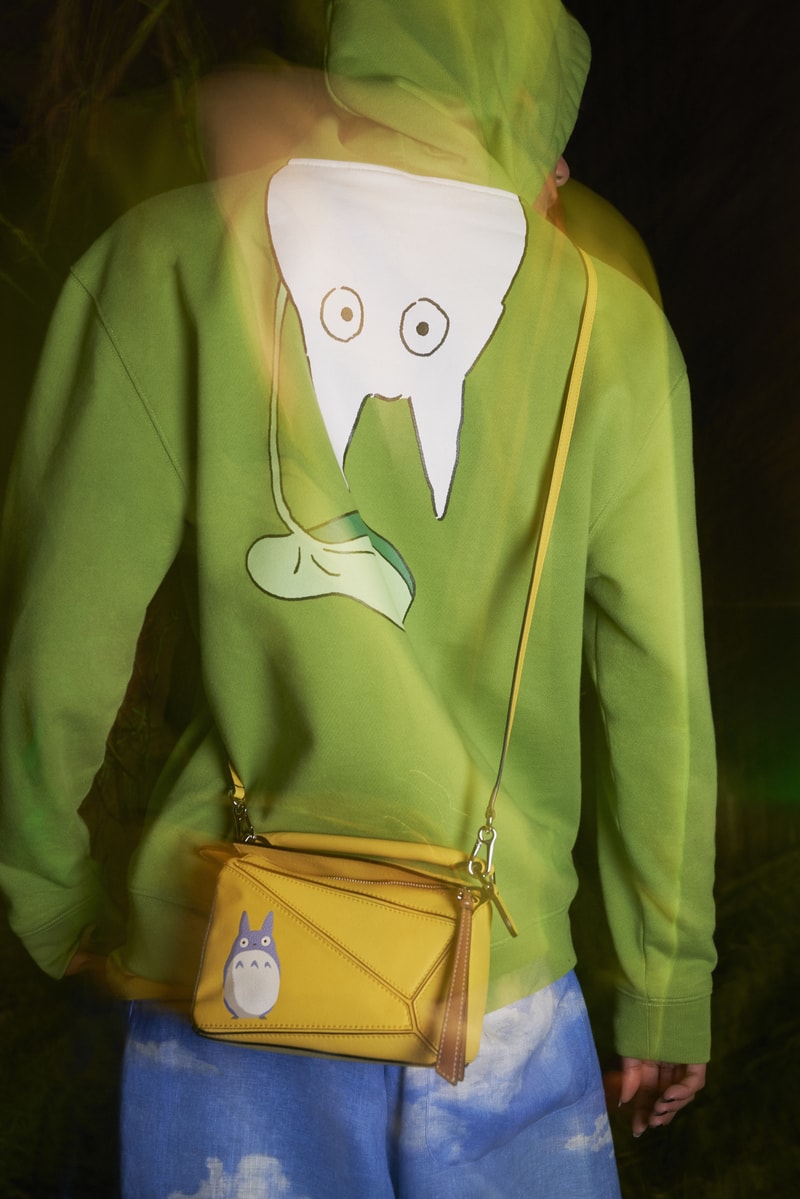 奇幻戶外世界重現於 LOEWE 聯乘《龍貓》膠囊系列