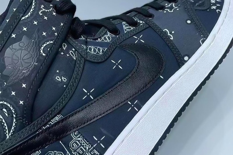 率先近賞 Air Jordan 1 KO 最新變形蟲元素配色「Paisley」