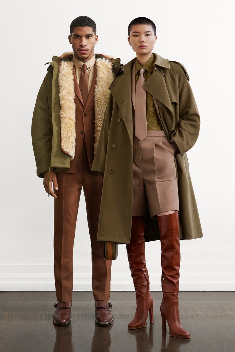 Burberry 2021 秋冬前導系列 Lookbook 發佈