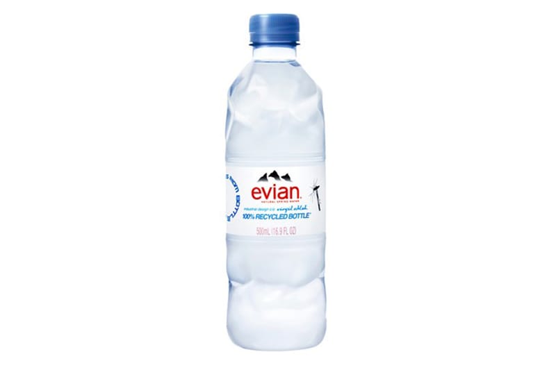Evian x Virgil Abloh 全新瓶裝水設計正式登場