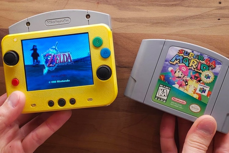 GmanModz 打造世界上最小掌上型 Nintendo 64 遊戲機
