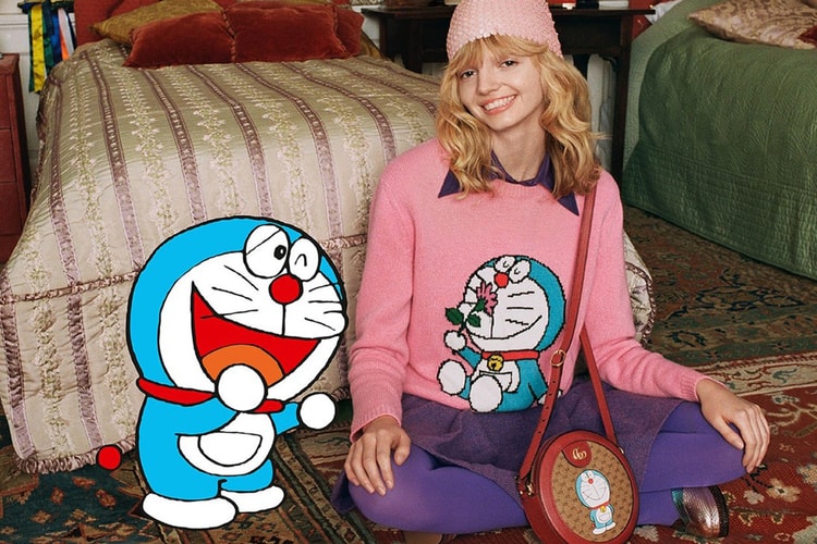 Gucci 攜手《Doraemon 哆啦A夢》打造最新聯名系列