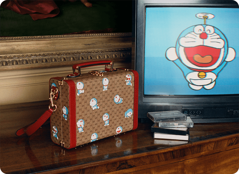 Gucci 攜手《Doraemon 哆啦A夢》打造最新聯名系列