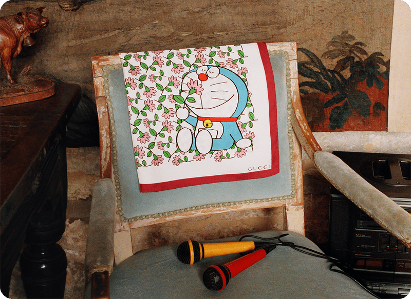 Gucci 攜手《Doraemon 哆啦A夢》打造最新聯名系列