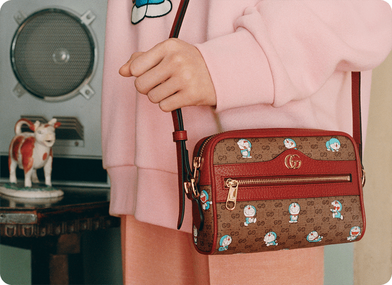 Gucci 攜手《Doraemon 哆啦A夢》打造最新聯名系列