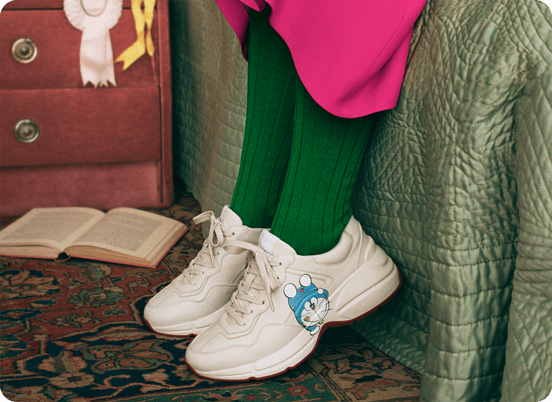 Gucci 攜手《Doraemon 哆啦A夢》打造最新聯名系列