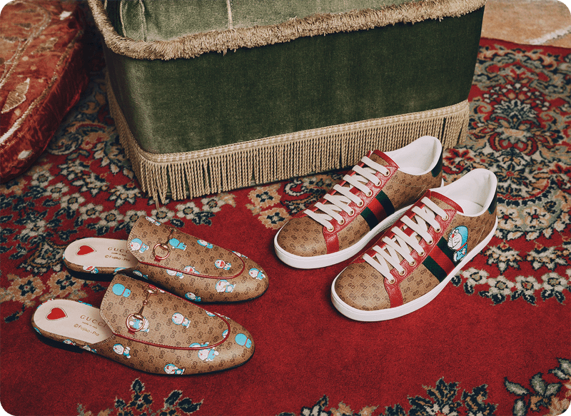 Gucci 攜手《Doraemon 哆啦A夢》打造最新聯名系列