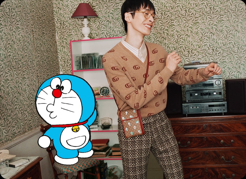 Gucci 攜手《Doraemon 哆啦A夢》打造最新聯名系列