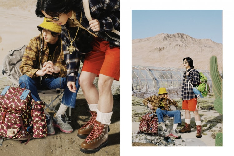 穿上 The North Face × Gucci 系列,展開虛擬歷險旅遊