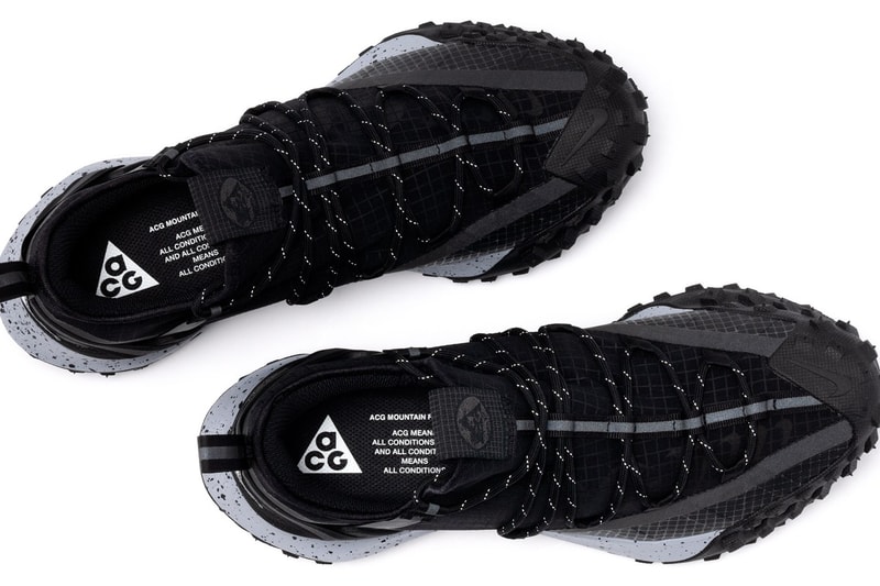 Haven 獨家打造 Nike ACG Mountain Fly Low「Black/Anthracite」近賞圖輯