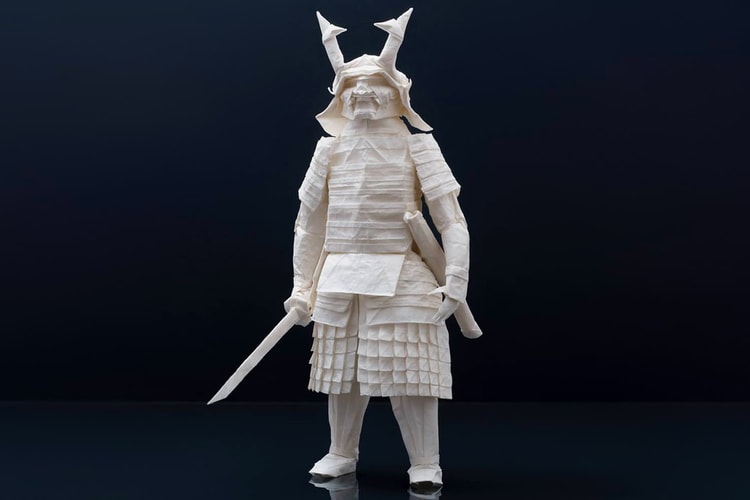 芬蘭藝術家僅使用「一張紙」折出極具細節之日本武士