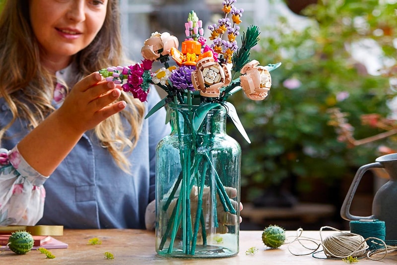 LEGO 推出全新花卉植栽系列盒組「Flower Bouquet」