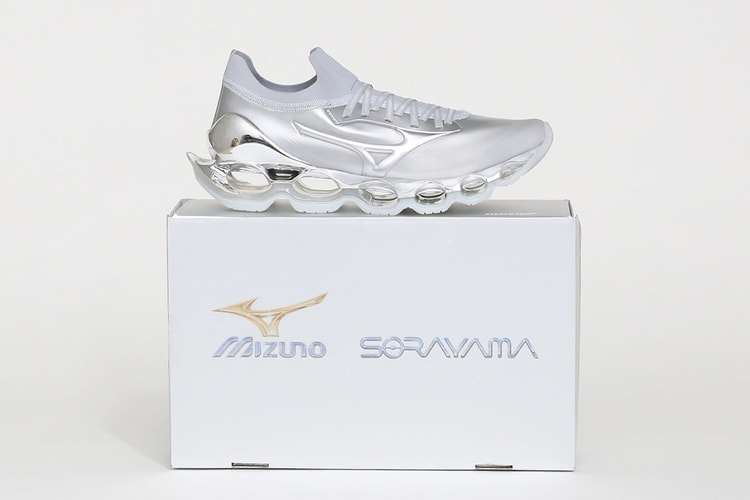空山基 x Mizuno 最新聯名鞋款 WAVE PROPHECY SORAYAMA 正式登場