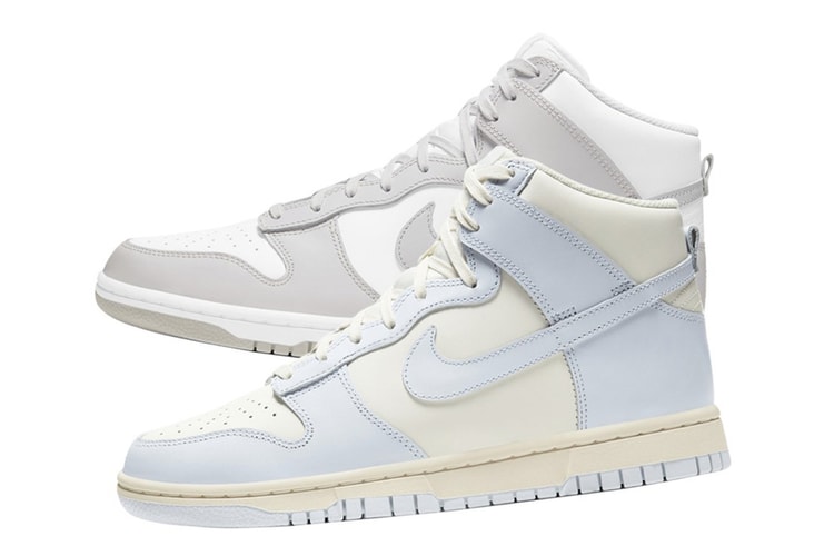 Nike Dunk High 全新配色「Bust Gray」、「Football Gray」正式發佈