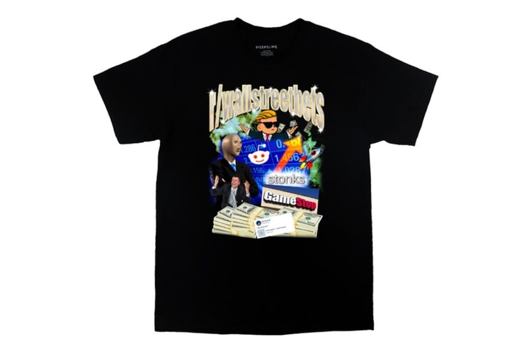 PizzaSlime「r/WallStreetBets」T-Shirt 正式登場