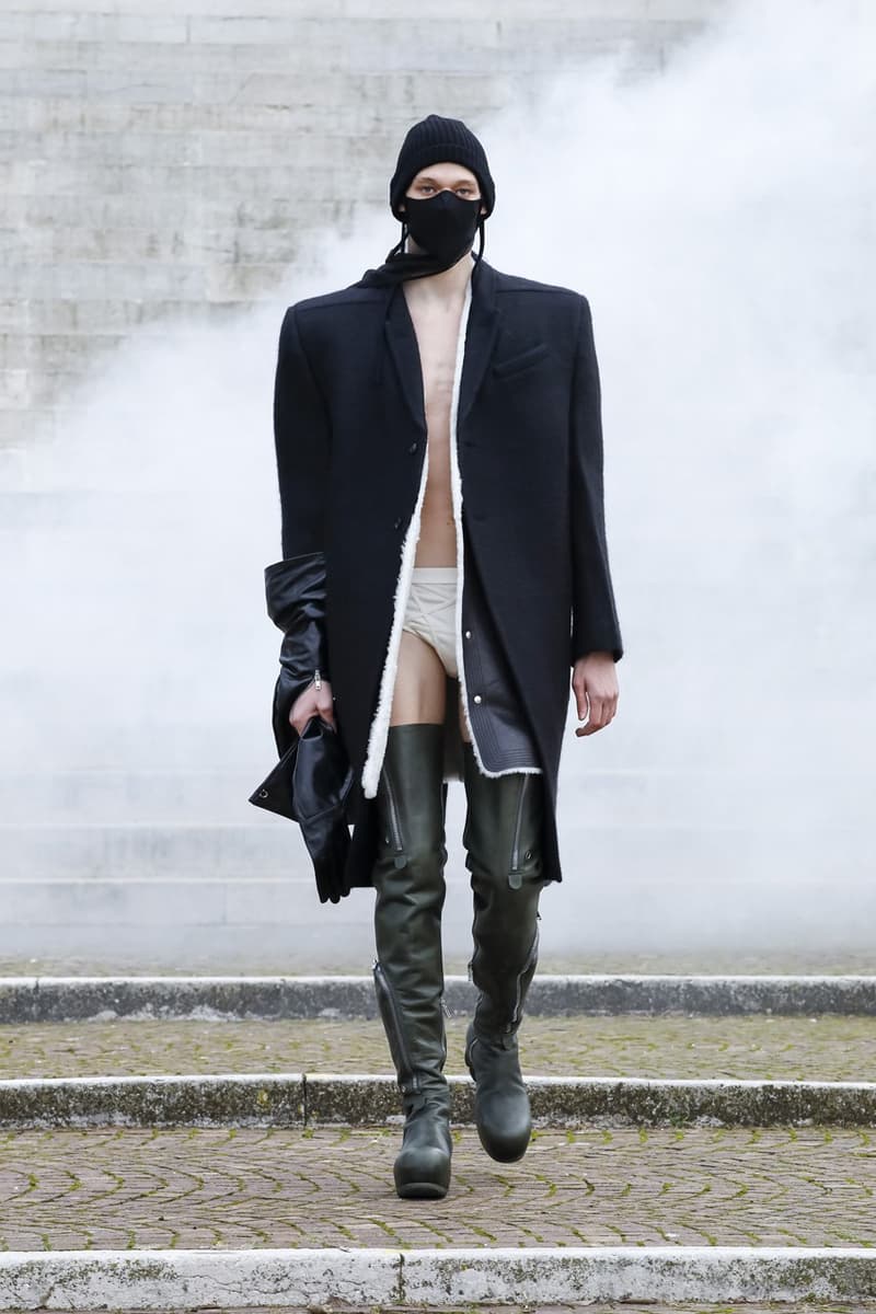 Rick Owens 2021 秋冬系列正式登場