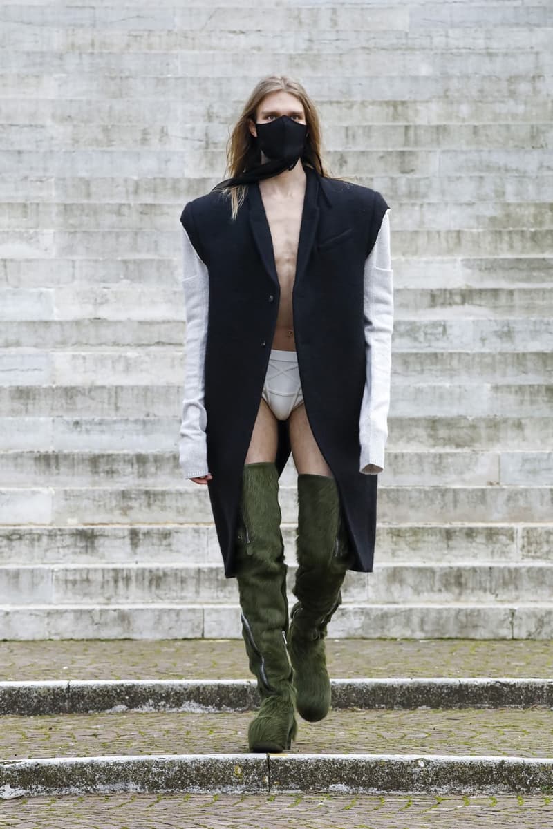 Rick Owens 2021 秋冬系列正式登場