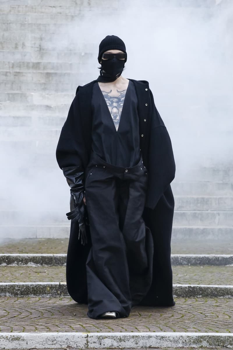 Rick Owens 2021 秋冬系列正式登場